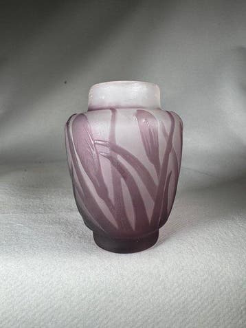 Emile Gallé - Vaas - Glas, Antiek en Kunst