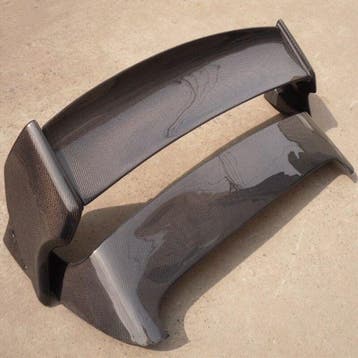 CarbonWorks Spoiler Varis Style Carbon Subaru Impreza, Subaru, Achterklep, Nieuw, Ophalen of Verzenden