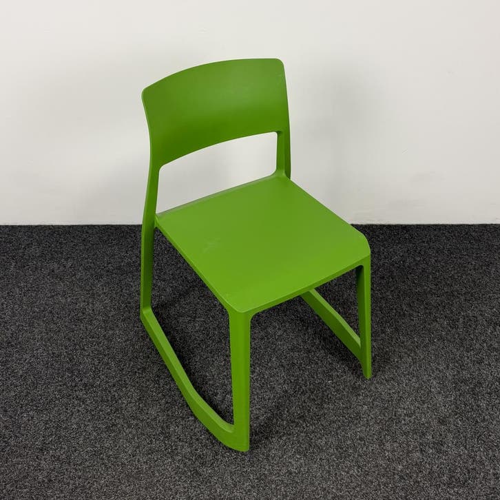 Vitra Tip Ton Stoel - Groen, Huis en Inrichting, Stoelen, Gebruikt, Ophalen of Verzenden