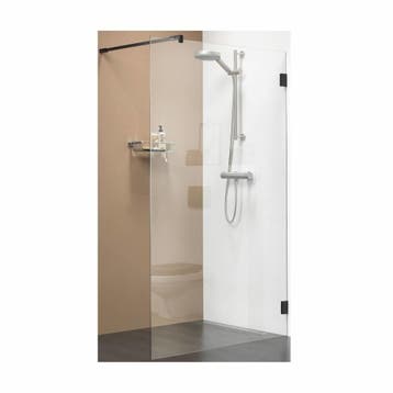 Aanbieding: Inloopdouche Type A3 120X200 Cm Mat Zwart Helder, Ophalen of Verzenden, Nieuw