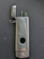 Vesta doosje - .800 zilver - Met sigarenknipper, Antiek en Kunst