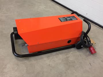 Bobé / Sinus Jevi 10 Kw electrische luchtverwarmer (1759), Ophalen of Verzenden, Gebruikt, 800 watt of meer, Kachel