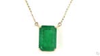 Ketting met hanger - 14 karaat Geel goud - 17.20ct. tw.