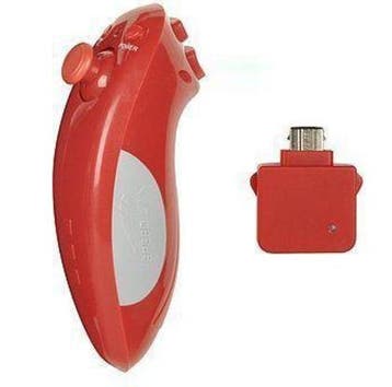Nunchuk Rood Wireless - Third Party Morgen in huis!, Spelcomputers en Games, Ophalen of Verzenden, Zo goed als nieuw