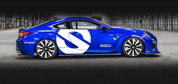 4-Delige Sparco Wieldoppenset Lazio 16-inch zwart/zilver, Ophalen of Verzenden, Nieuw