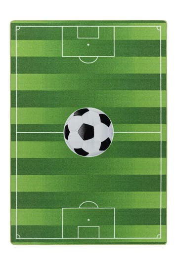 Kindervloerkleed | Play | Voetbalveld | Groen | 160x230 cm, Huis en Inrichting, Verzenden, Nieuw