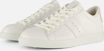 Ecco - maat 39- Street Lite W Sneakers wit Leer - Dames, Kleding | Dames, Schoenen, Verzenden, Nieuw, Wit