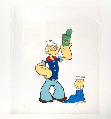 Popeye : Oorspronkelijke publiciteitscel - (Hanna-Barbera,, Nieuw in verpakking
