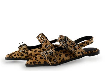 Sacha Slingbacks in maat 37 Panter, Overige kleuren, Verzenden, Zo goed als nieuw, Sacha