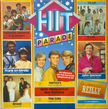 LP gebruikt - Various - Hit Parade, Verzenden, Zo goed als nieuw, Overige formaten