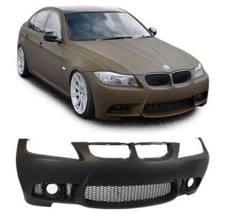 EVO M3 Look Voorbumper BMW 3 Serie E90 E91 05-08 B0485, Nieuw, Voor, BMW, Bumper