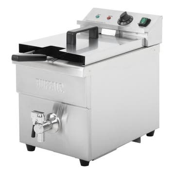 Buffalo enkele inductie frituurpan 7,5L 3000W, Verzenden, Nieuw in verpakking
