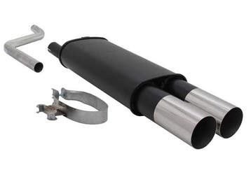 Novus sportuitlaat Vw Polo 2, Polo 3 2x90mm RL-Design, Verzenden, Nieuw