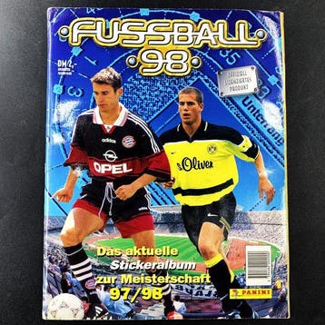 1997/98 Panini Complete Sticker Album Fussball 98, Nieuw