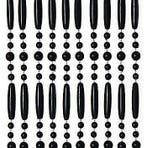 Vliegengordijn kralen grijs in 90x220cm en 100x240cm, Nieuw