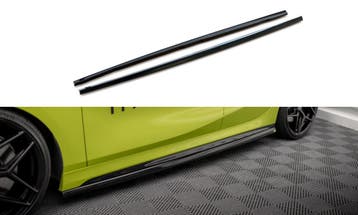 Zijskirts V.4 BMW 1 F40 M Pakket & M135i Maxton Glans Zwart, Ophalen of Verzenden, Nieuw