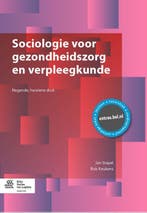 Sociologie voor gezondheidszorg en, 9789036810043, Boeken, Verzenden, Zo goed als nieuw, HBO
