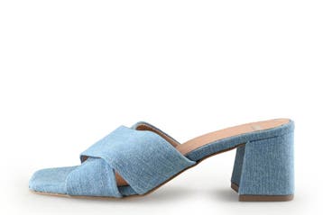 Manfield Muiltjes in maat 37 Blauw, Overige typen, Zo goed als nieuw, Manfield, Verzenden