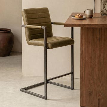 *WOONWINKEL* Tower Living Rocca Stoere Barstoel Industrieel, Verzenden, Nieuw