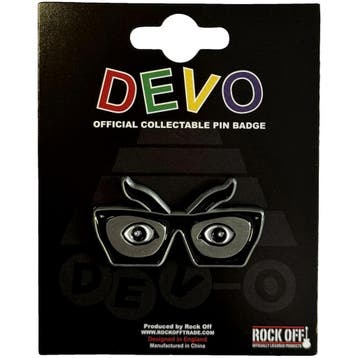 Devo Oh, No! Glasses - Pin officiële merchandise, Ophalen of Verzenden, Nieuw, Kleding