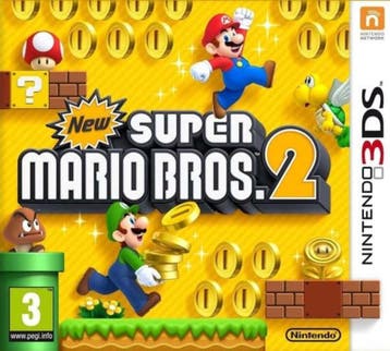 New Super Mario Bros 2 (Buitenlands Doosje) (3DS Games), Ophalen of Verzenden, Zo goed als nieuw