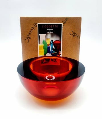 v.nason&c - Carlo Nason - Asbak - Eklettika - Muranoglas -, Antiek en Kunst, Antiek | Glas en Kristal