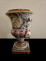 Vaas - Creamware - Met de hand geschilderd 1950