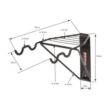 Inklapbare wandhouder “XL” Wandbeugel voor fiets – racefiets, Ophalen of Verzenden, Nieuw