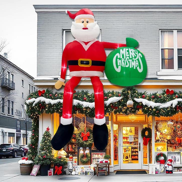 Opblaasbare Kerstman 450cm - 51% Korting | Retourdeal, Diversen, Kerst, Zo goed als nieuw, Ophalen of Verzenden