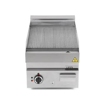 Unni-cooking | Bak-/grillplaat | Elektrisch | Gegroefd Opper, Ophalen of Verzenden, Nieuw in verpakking