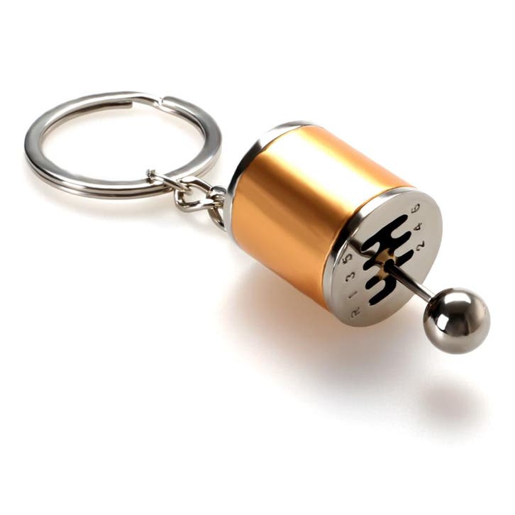 Sleutelhanger Versnellingsbak Goud (Sleutelhangers), Auto-onderdelen, Overige Auto-onderdelen, Nieuw, Verzenden