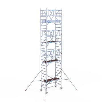 Rolsteiger Professional 90x190 9,2m werkhoogte vrijstaand, Verzenden, Nieuw, Rolsteiger of Kamersteiger, 5 meter of hoger