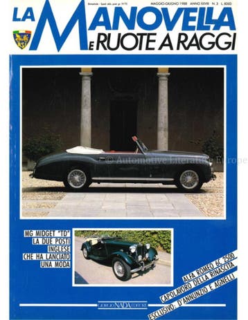 1988 LA MANOVELLA E RUOTE A RAGGI ITALIAANS 3, Nieuw, Author