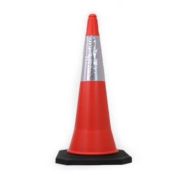 Rood  -  witte verkeerskegel  -  pylon  -  Wit & Rood  -  x, Verzenden