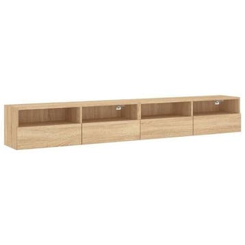 Wandkast sonoma eiken - 100cm - Laatste Stuk!, 100 tot 150 cm, Ophalen of Verzenden, Zo goed als nieuw, Minder dan 100 cm