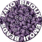 Fako Bijoux - Emoji / Smiley Kralen - Acryl - 7mm - Sieraden, Verzenden, Nieuw