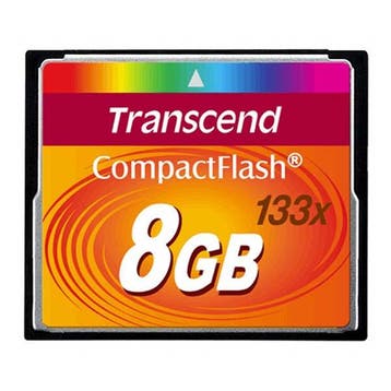 CF kaart | Transcend | 8 GB (133X), Audio, Tv en Foto, Verzenden, Nieuw, Transcend
