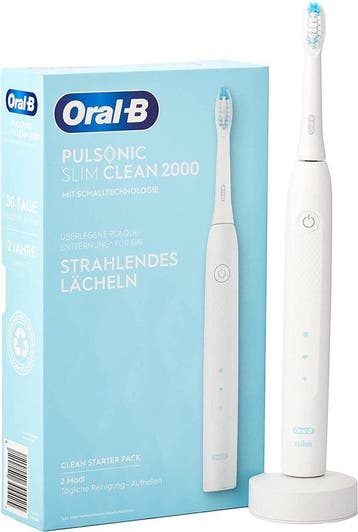 Oral-B Pulsonic Slim Clean 2000 Wit - Volwassene Sonische, Verzenden, Nieuw