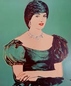 Andy Warhol - “Princess Diana by Andy Warhol, 1982”.