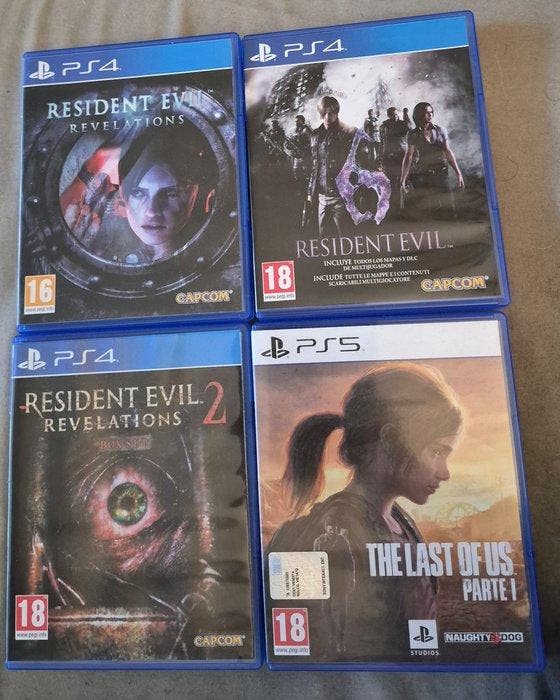 Sony - sony - Lotto giochi horror per ps4 e ps5 - Videogame, Spelcomputers en Games, Spelcomputers | Overige Accessoires