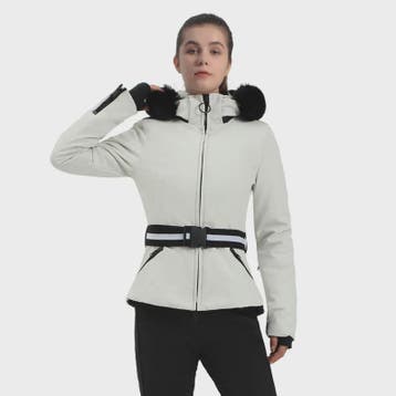 Gsou Dames Ski Jas 2024 - Dikke, Wind- en Waterdichte Winter, Verzenden, Nieuw