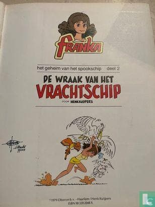 Franka - De wraak van het vrachtschip - 1979, Eén stripboek, Verzenden, Gelezen, Kuijpers, Henk.