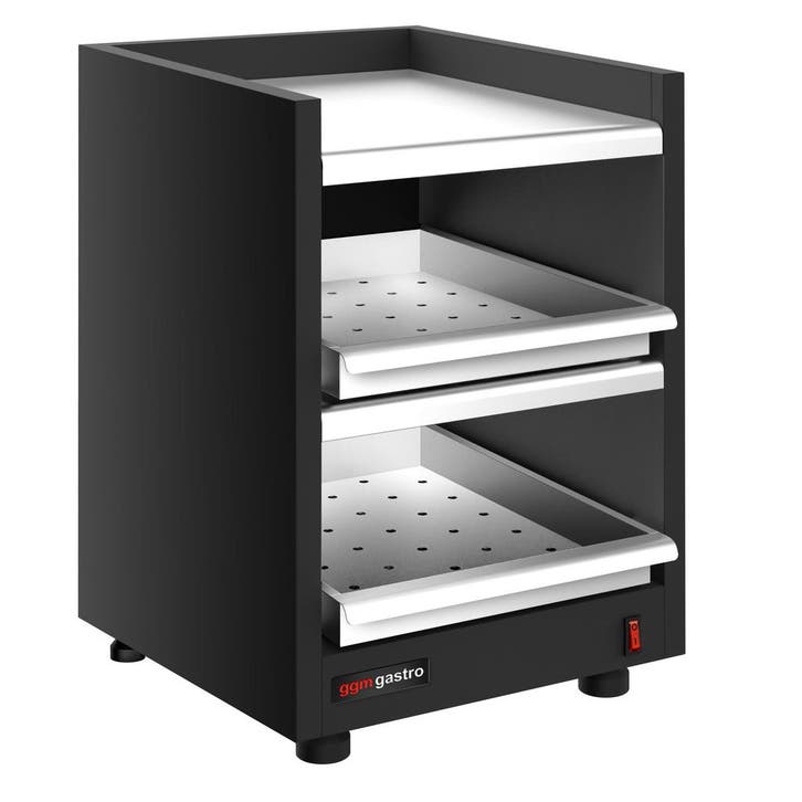 GGM Gastro | Kopjeswarmer RVS - 400W - met 3 schappen - tot, Zakelijke goederen, Horeca | Overige, Verzenden