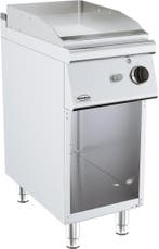 Combisteel Gas Bakplaat | Chroom | Open Onderstel | Glad | 4, Zakelijke goederen, Horeca | Keukenapparatuur, Ophalen of Verzenden