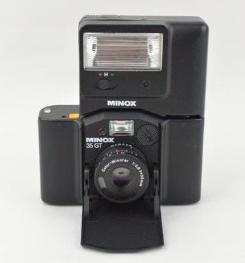 Minox 35 GT + Flash Analoge camera, Nieuw