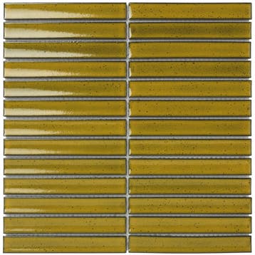 Wand Mozaïek Tegels Kitkat Factory Keramiek Geel - Matje..., Doe-het-zelf en Verbouw, Tegels, Nieuw, Ophalen of Verzenden, 20 tot 40 cm
