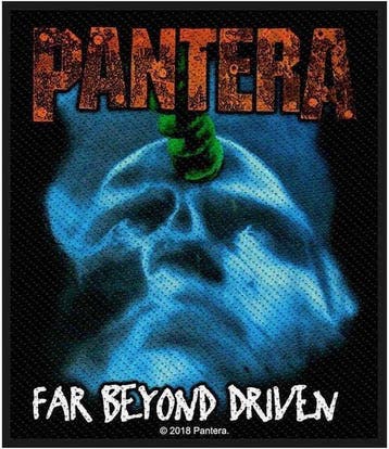 Pantera - Far Beyond Driven - patch officiële merchandise, Ophalen of Verzenden, Nieuw, Kleding