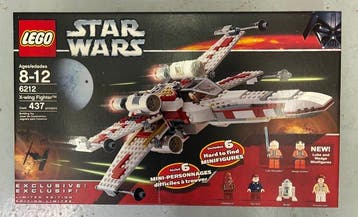 Lego Set - 6212 - Star Wars - X-wing Fighter, Nieuw