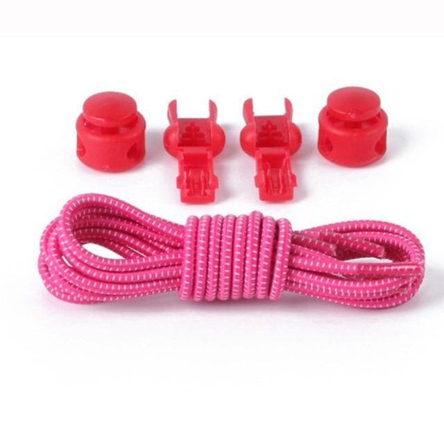 Roze Rode Elastische Snelsluiting Veters, Verzamelen, Overige Verzamelen, Verzenden
