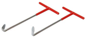 Uitlaatrubber Haken set, Verzenden